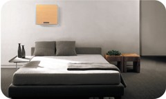 Bedroom Air Conditioning Installation Example